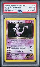 2000 POKEMON GYM CHALLENGE HOLO #14 ROCKET'S MEWTWO PSA 8 on eBay
