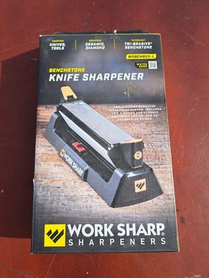 Work Sharp Sharpeners Benchstone Knife Sharpener Model WSBCHBSS-L