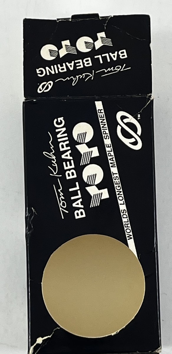 Vintage Tom Kuhn Sleep Machine Ball Bearing Yo-Yo Maple Wood