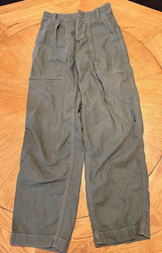 Citizens of Humanity Low Slung Surplus Pants Green Size 25 Hook and Bar- Flaw - Picture 3 of 11
