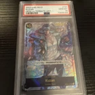 PSA 10 Kuzan (121) (Alternate Art) OP02-121 SEC Paramount War Foil