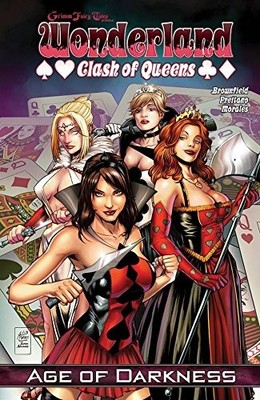 WONDERLAND: CLASH OF QUEENS (GRIMM FAIRY TALES PRESENTS) By Troy Brownfield *VG*