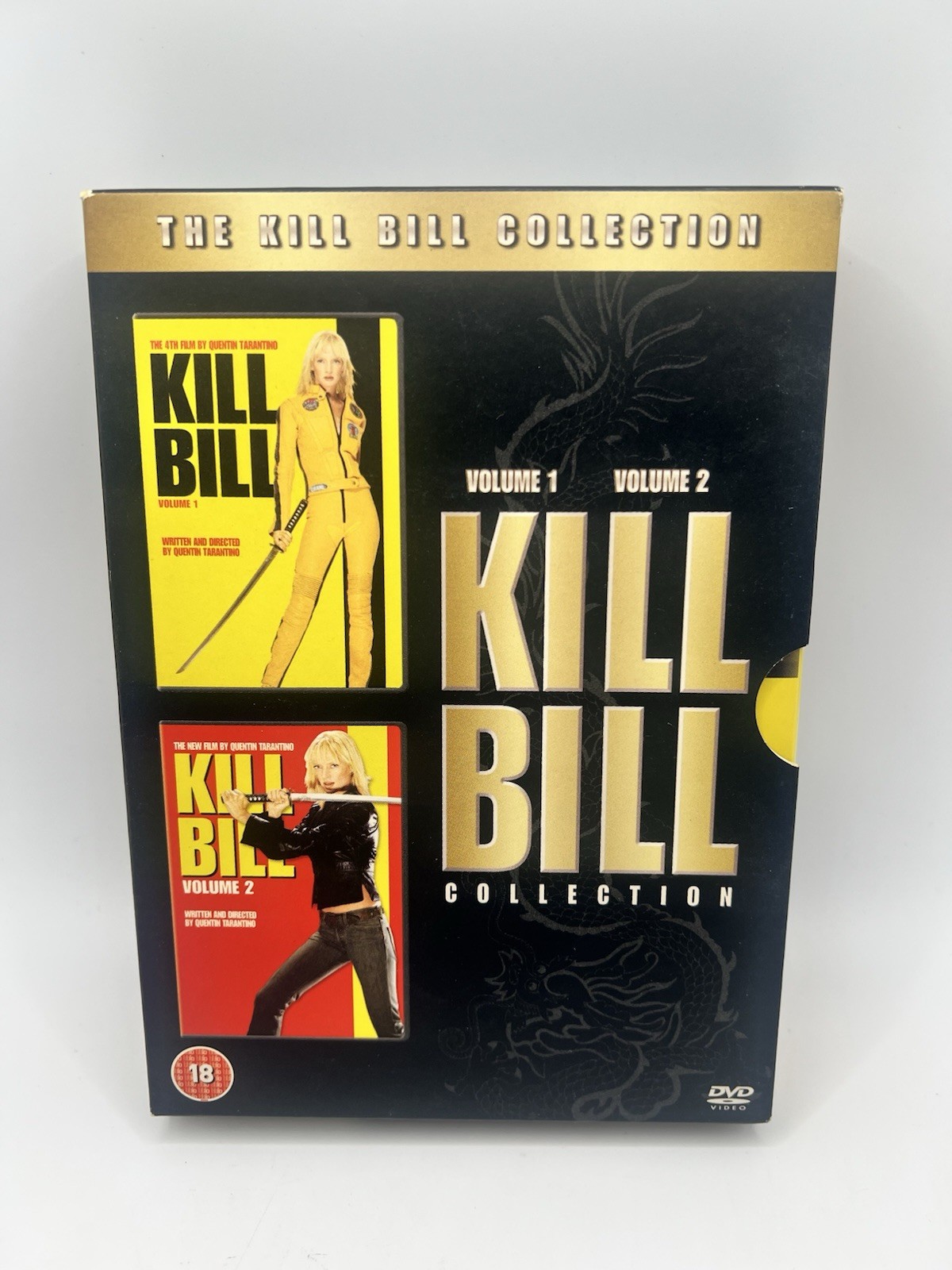 Excellent condition Kill Bill Vol.1/Kill Bill Vol.2 (Box Set) (DVD, 2005)