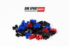 Cable Management Clip Knuckle Style for 8020 Sim Racing Profile - Pack of 10