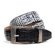 Caribe Belt Black / Newspaper