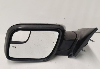 2011-2015 Ford Explorer Left Driver Side View Door Mirror Power Black