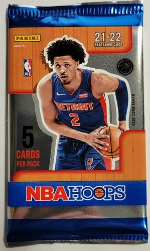 2021-2022 Panini *NBA* Hoops Basketball ** Trading Cards - ONE Pack ******