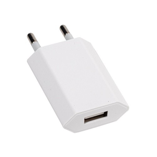 Enchufe USB Europeo Euro Europa UE 2 Pin 5V 1A Adaptador Cargador Micro USB Rápido NUEVO. - Imagen 5 de 15