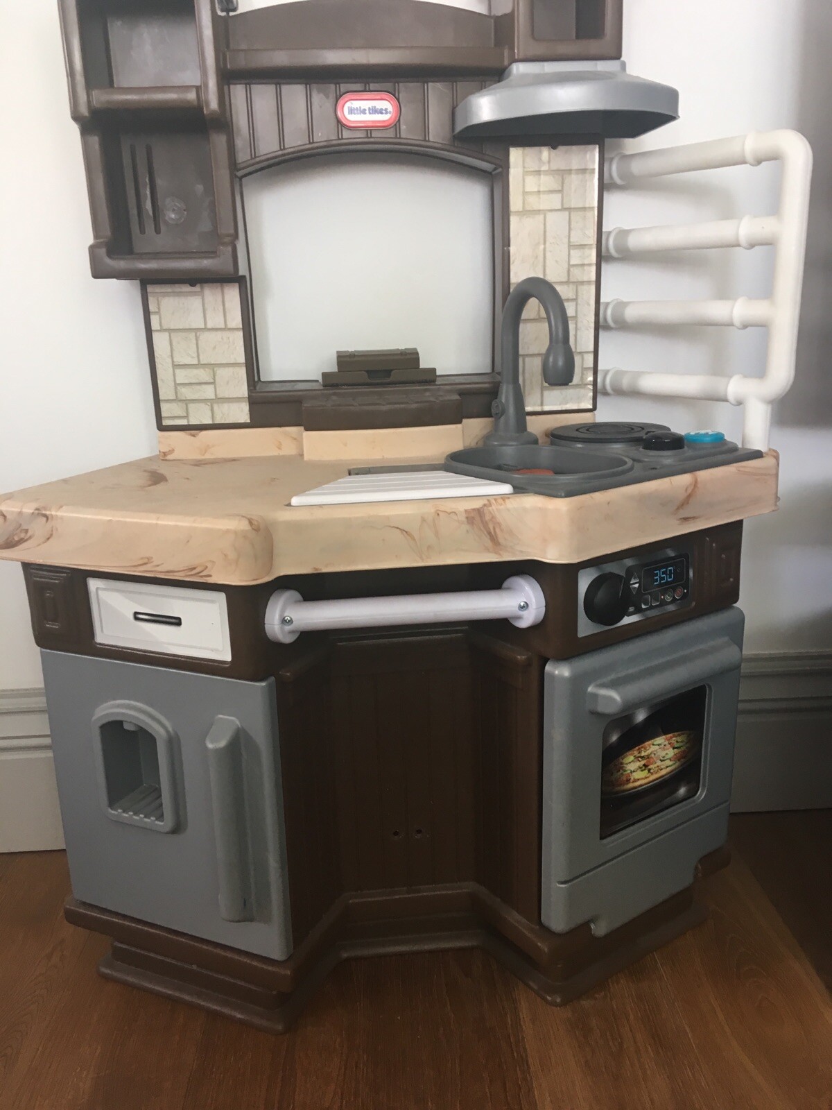 little tikes wooden play kitchen