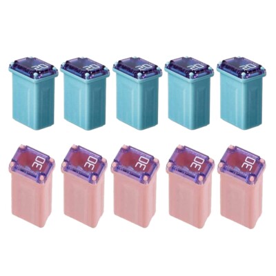 10 PCS FMM MCASE Type FMM Maxi Fuses Square Car Fuse (''Low Blow'') N7U68868
