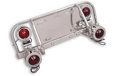 Chrome Dresser Light Bar for Harley Panhead Shovelhead FL  1958-1984