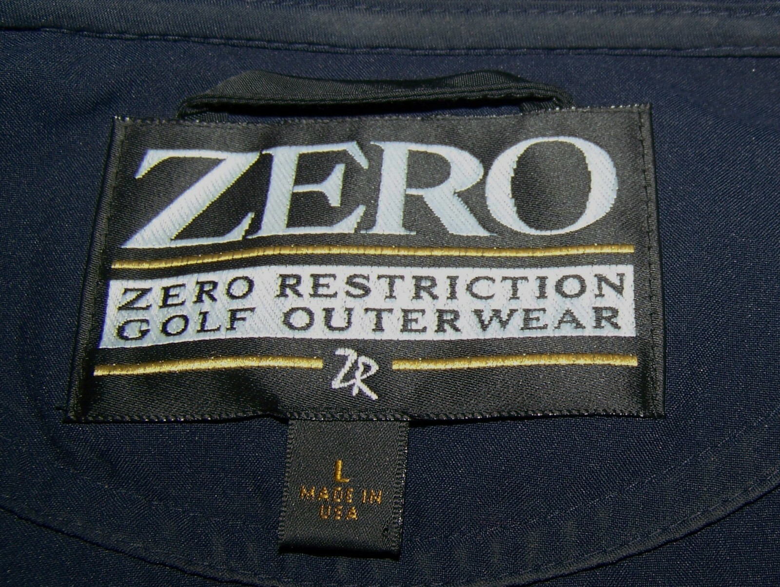 ZERO RESTRICTION Pullover Sweater Jacket Shirt GR… - image 6