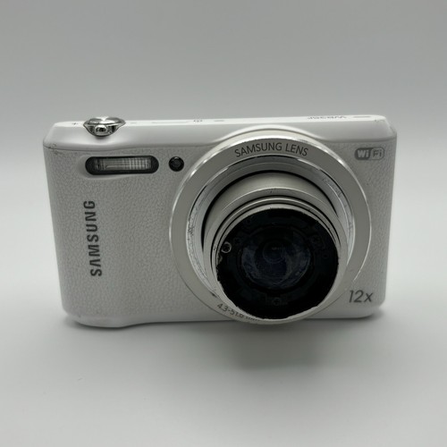 Samsung WB Series WB35F 16.2MP Digital Camera - White - Badly Damaged - Picture 4 of 4