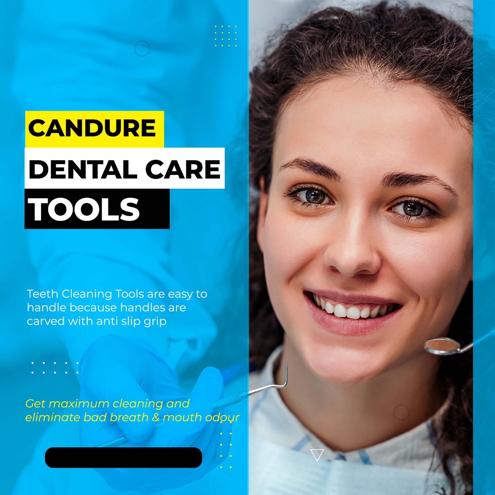 Professional Dental Floss Calculus Plaque Remover Tooth Scraper Dental