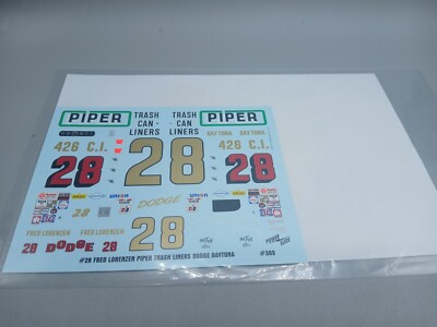  AMT Revell monogram 1/24 1/25  Car Decals For Your Model Cars