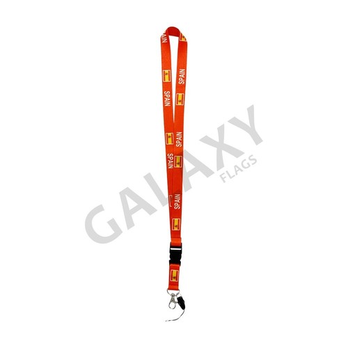 Spain Lanyard / Spain Flag Lanyard - Picture 4 of 4