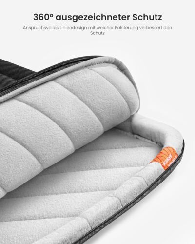 Wasserabweisende 360° Laptoptasche für 14 Zoll MacBook Pro - Militärschutz - Bild 5 von 11