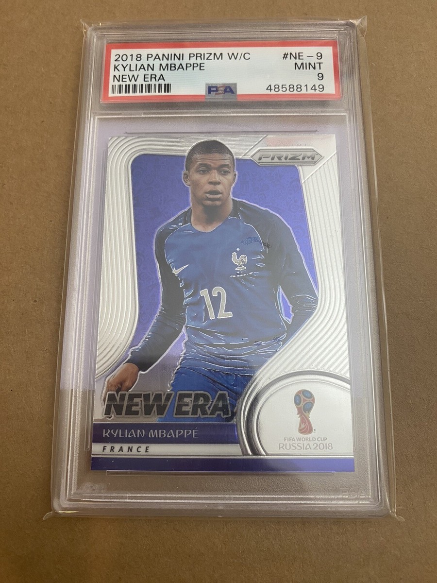 PSA9 RC mbappe panini 2018 W杯 2018 Panini Prizm World Cup Kylian