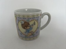 Vintage Precious Moments 1996 Mini Mug Cup A Heavenly Blessing A New Baby Boy  