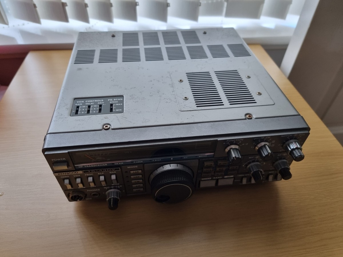 Kenwood TS-430V HF Transceiver – For Repair or Parts | eBay UK