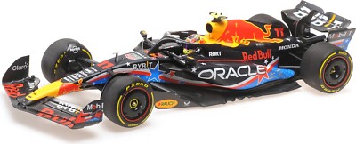 Oracle Red Bull Racing RB19 2023 Austin GP Sergio Perez in 1:18 scale