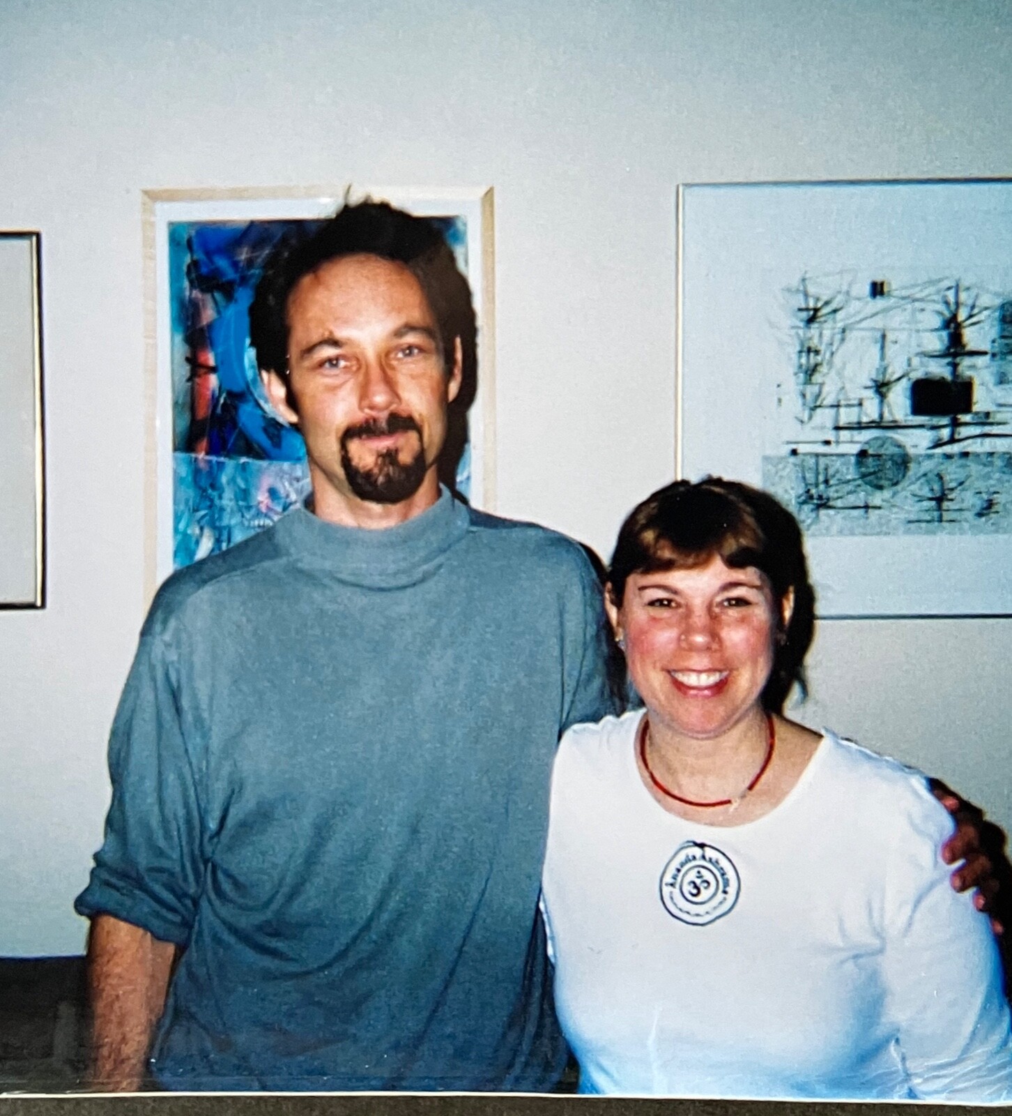 Amy Ernst Hand Signed Etching "Artworld" 1998 15x18x1 3/8 in