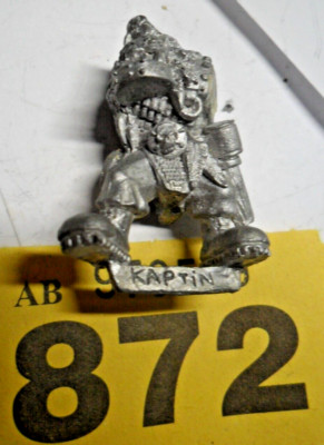 Warhammer 40k Ork Rogue Trader Ork Snake Bite Kaptin rare Y872