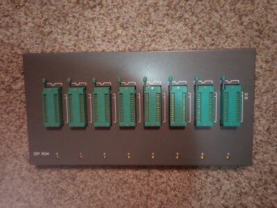 NEW FANUC TYPE A13B-0157-C015 40P ROM ADAPTER W/ (8) TEXTOOL 240-1280-00 