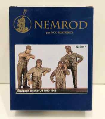 Nemrod 1/35 N35017 US Tank Crew 1943-45