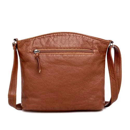 Womens Vintage Soft Leather Shoulder Bag Purse Lady Messenger Crossbody Bag - Bild 40 von 50