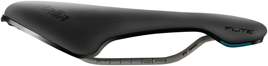 Гравийное седло Selle Italia Flite Boost - Черные титановые рейки шириной 148 мм
