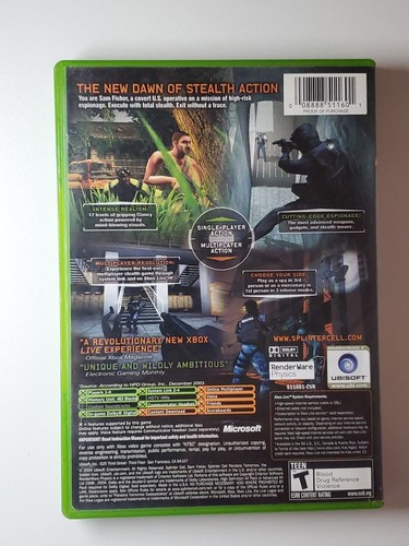 Tom Clancy's Splinter Cell Pandora Tomorrow - Microsoft Xbox - Complete - Tested - Picture 8 of 10