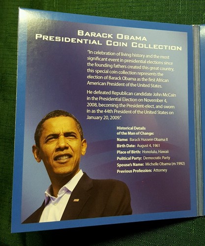 BARACK OBAMA PRESIDENTIAL COLLECTION ♢ WITH CERTIFICATE OF AUTHENTICITY - 第 4/10 張圖片