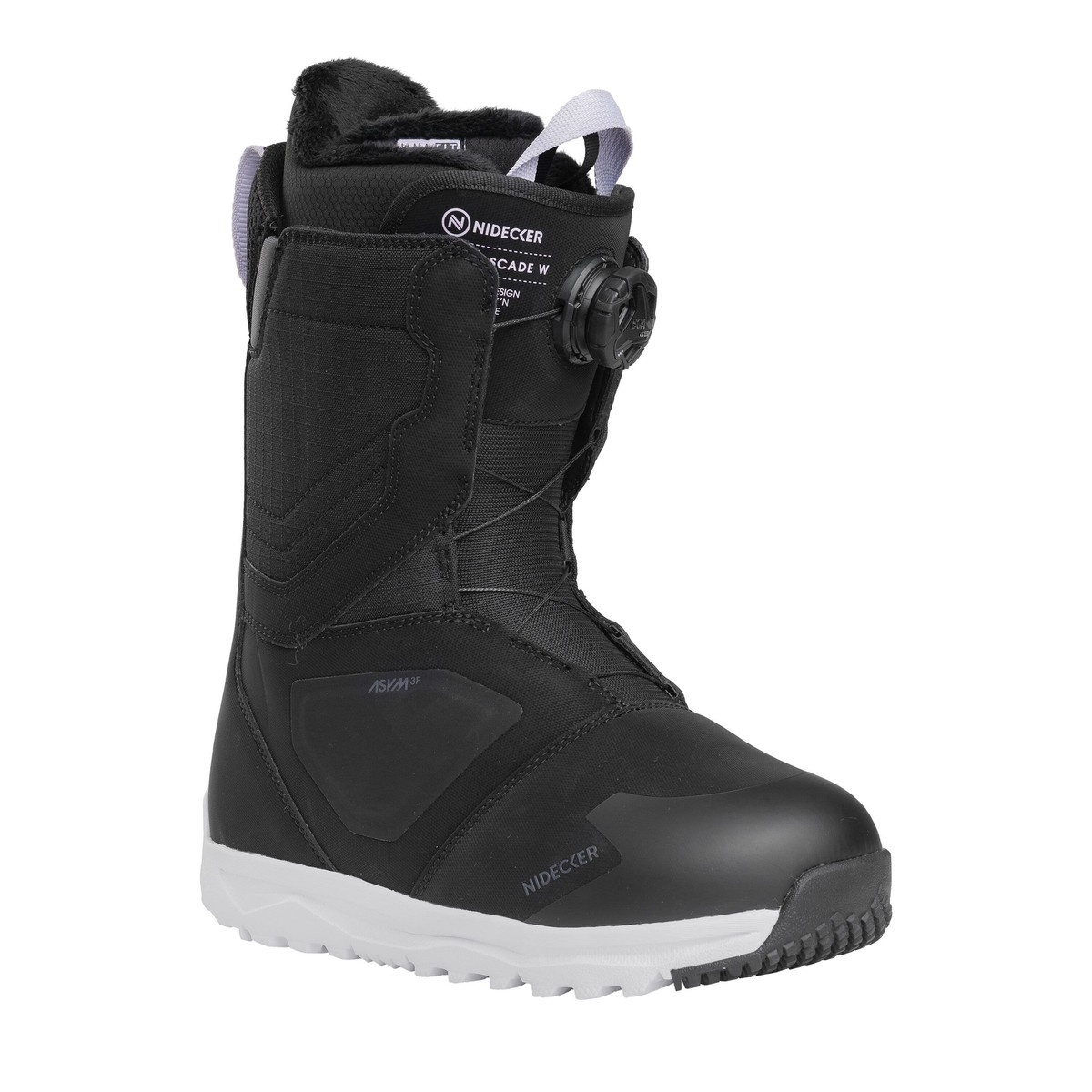 スノーボード NIDECKER CASCADE W BLACK 24.5 Nidecker Cascade Snowboard Boots | evo