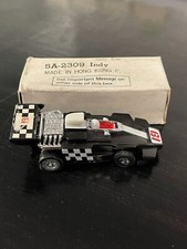Black  White Ideal 19 TCR 1:64 Scale Indy Slotless Jam Car