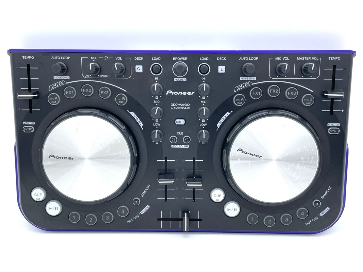 Pioneer DDJ-WeGO-V DJ Controller Limited Edition Violet Pioneer DDJ-WeGO-V DJ Controller Limited Edition Violet