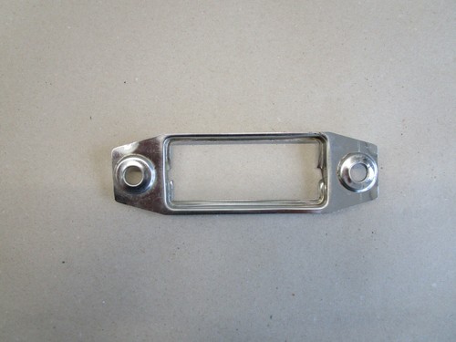 Oldtimer Ford Opel BMW VW Radio Abdeckung Blende Cover Chrom Original