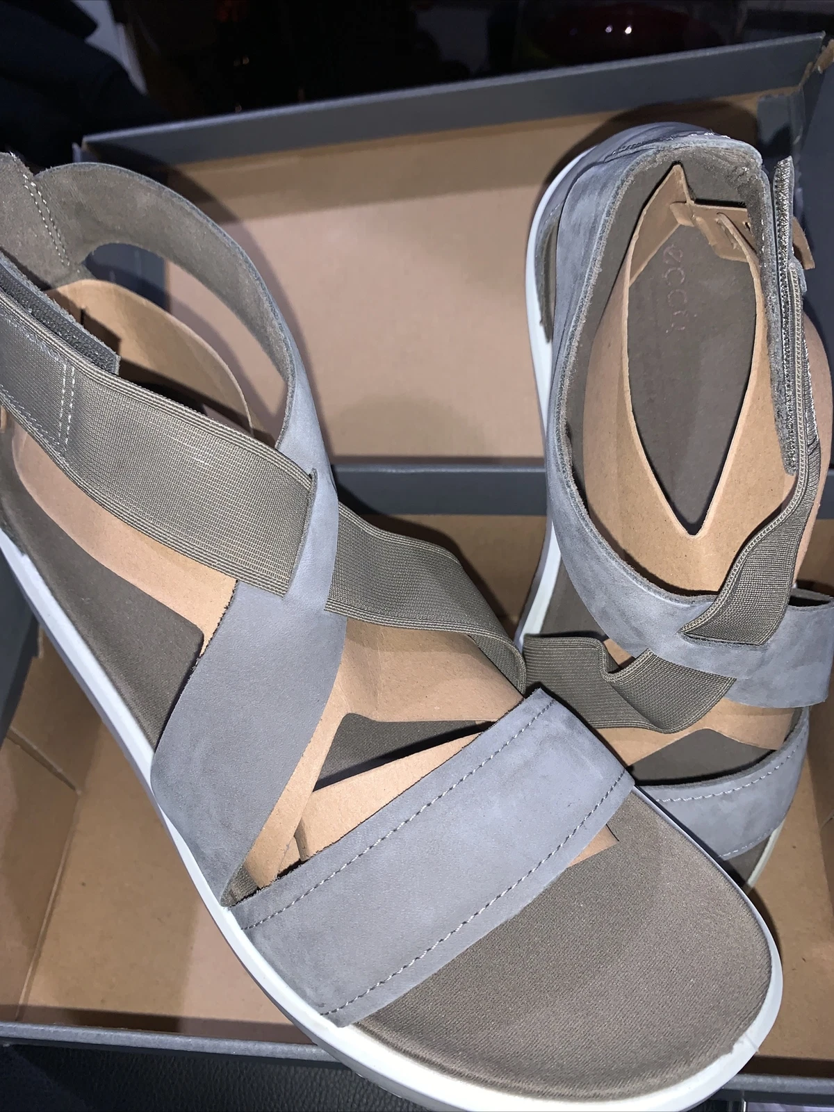 ECCO Sandalo piatto donna Yuma 11 11 5 nero