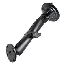 RAM Mount Long Arm Round Plate Suction Cup B-Ball Mount RAM-B-166-C-202U