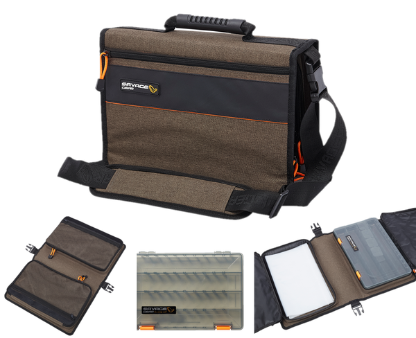 Flip Rig Bag M Rig-Box 12 Pe Bags Vorfachtasche Rig Wallet KöDer Savage Gear-image