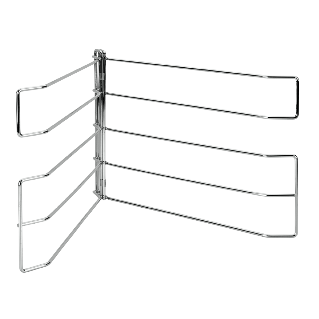 METALTEX TORRE MULTIPLO PORTA TEGLIE FINO A 5 INOX CM.32X21H FORNO MOBILE  52021