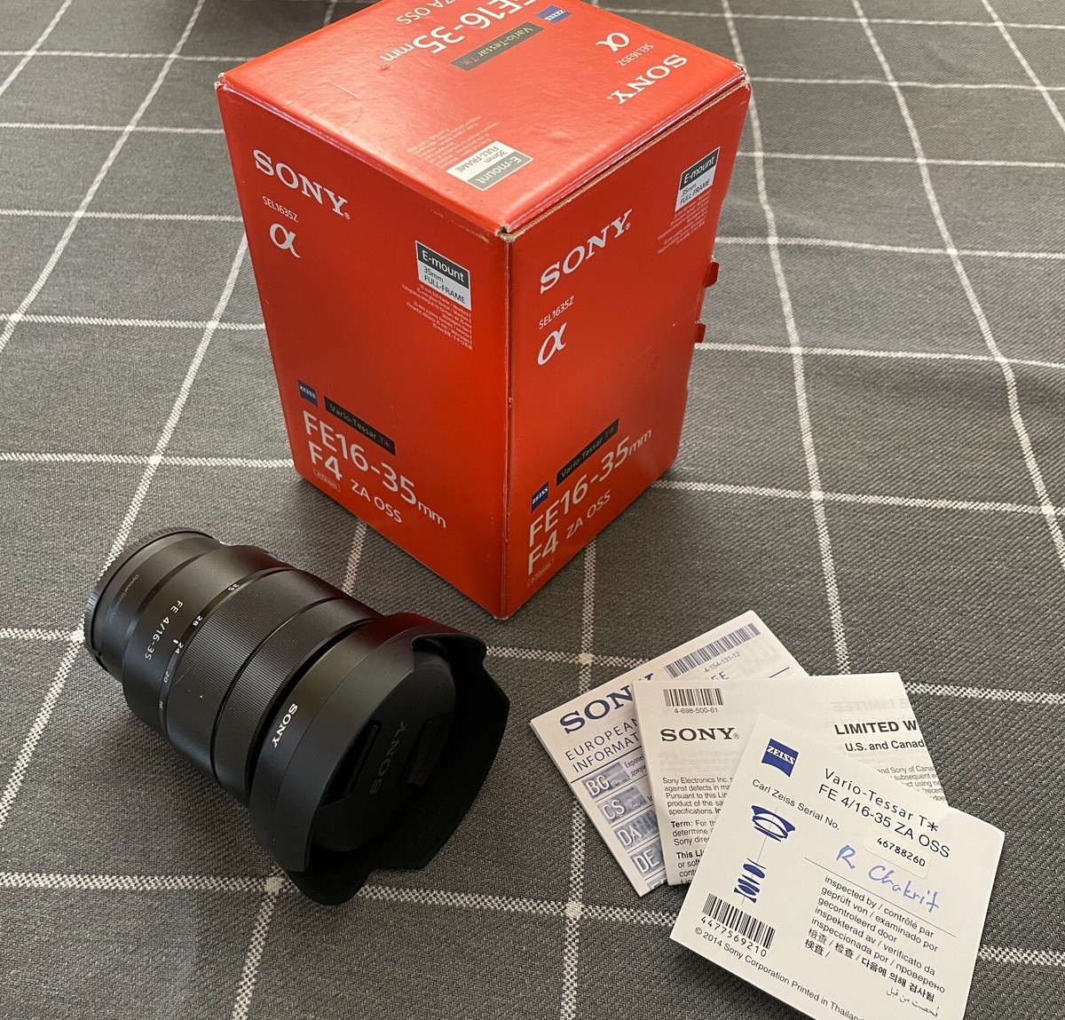 ZEISS Vario-Tessar FE 16-35mm F4 ZA OSS 【公式通販】