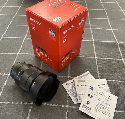 Sony Vario-Tessar T* FE 16-35mm f/4 ZA OSS   Lens Only  