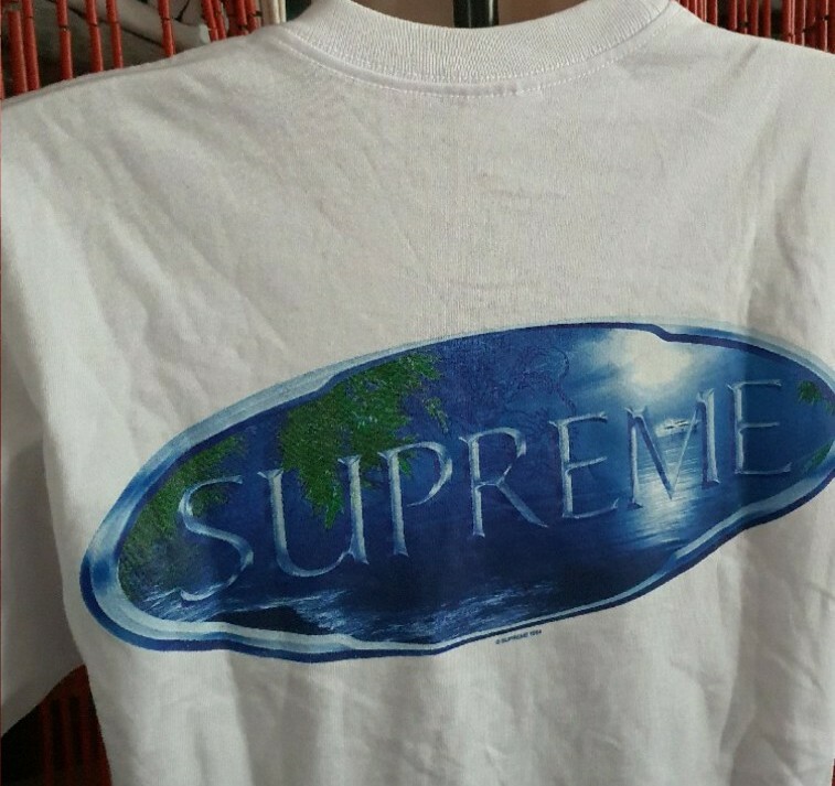 SS16 Supreme Lagoon tee size M medium white T-shirt New thumbnail 3
