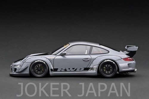 Ignition Model IG3255 1/18 RWB 997 GT3 Gray JDM - 第 3/3 張圖片