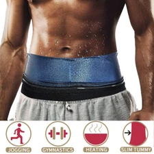 Sweat Waist Trimmer Trainer Belt Wrap Sauna Belly Band Fat Burner Girdle Shaper