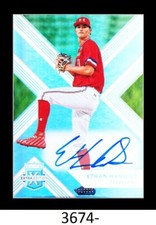 1-2018 PANINI ELITE EXTRA EDITION AUTO ETHAN HANKINS INDIANS CARD#34 !