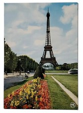 Postcard Sous Le Ciel Paris La Tour Eiffel Tower France A4
