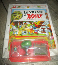 Astérix village & Plastoy - Musicien & harmonica, arbre & Fascicule - Numéro 46