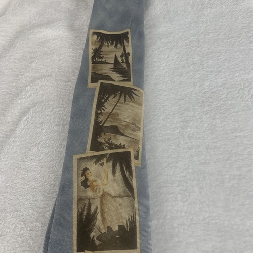 Tommy Bahama Vintage Krawatte Seide Made In USA Hawaii Print Retro Beachy - Bild 6 von 11